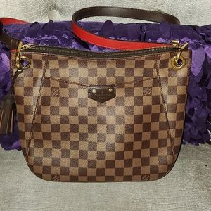 LOUIS VUITTON Damier Ebene South Bank Besace